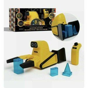 Fao Schwarz RC Construction Gripper Bulldozer Building Brick Robotic Builder